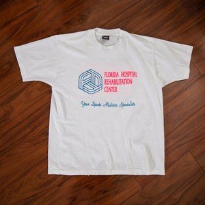 Vintage 90s Single Stitch FL Hospital Rehab Tee